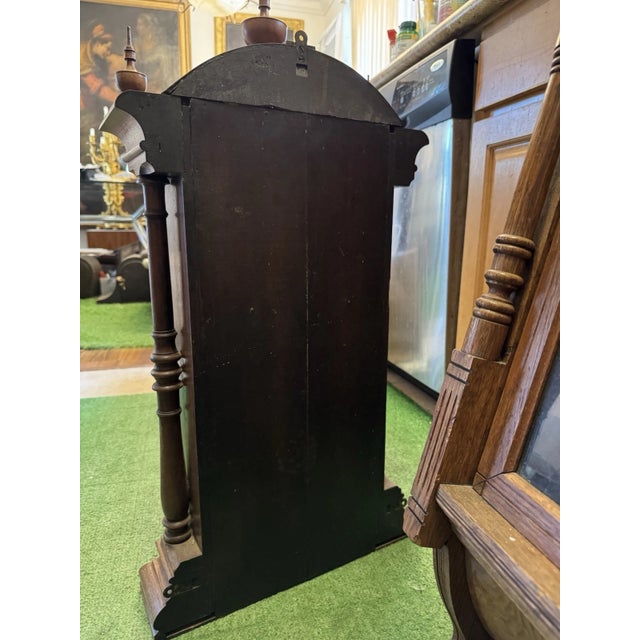 Antique Seth Thomas Double Dial Calendar Clock For Sale In Los Angeles - Image 6 of 12