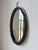 Vintage Brutalist Oval Chain Mirror, 1950 For Sale - Image 15 of 18