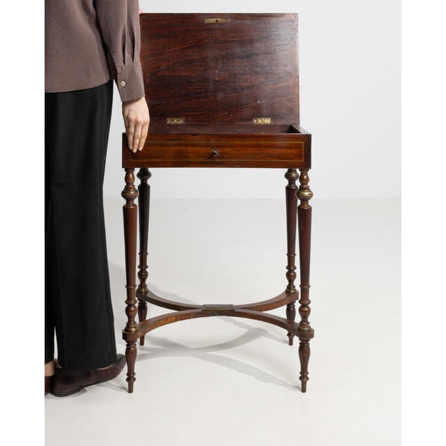 Mahogany side table with drawer in Rich Mahogany. Finished in rich mahogany, this mahogany side table with drawer is...