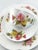 English Shelley Begonia Trio Dainty Shape, Vintage English Bone China 3 Piece Tea Set For Sale - Image 3 of 9