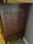 Antique American Hepplewhite Bow Front Chest of Drawers — Tiger Maple, Original Thistle Brass Hardware, C. 1800 For Sale In Raleigh - Image 6 of 9