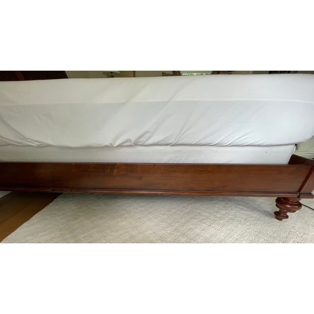 1990s Ethan Allen Queen Bed Formerly British Classics/Caymen Collection Now Called Kingston For Sale - Image 16 of 18