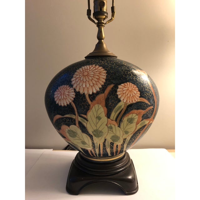 Vintage Wildwood Hand Painted Lamp Chairish