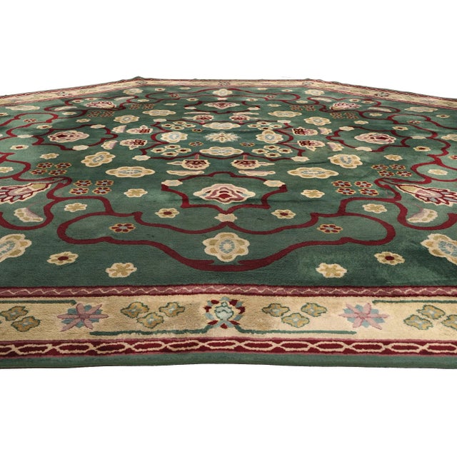 Traditional Oversized Vintage Edward Fields Octagon Rug - 16' X 16' For Sale - Image 3 of 9