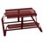 Brown T-Bench Double Bench in Powder-Coated Aluminum by Altreforme For Sale - Image 8 of 8