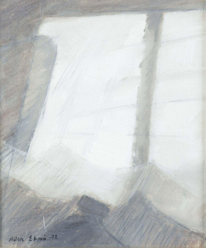 Allan Erwö, The Shapes of the Wall II, Oil on Canvas, 1978