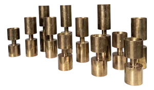 Swedish Candlesticks, 1976, Set of 12