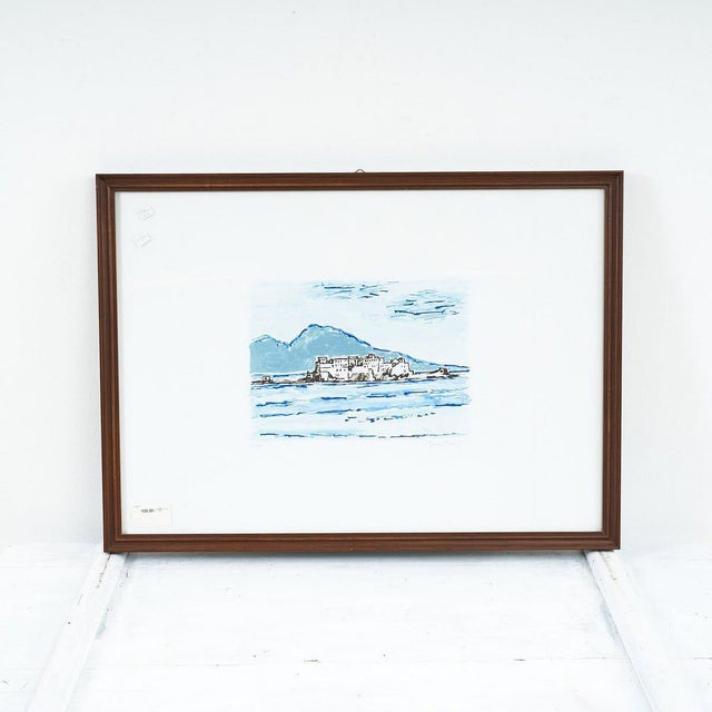 Orfeo Tamburi, The Essence of Coastal Beauty, 1970s, Lithograph For Sale - Image 5 of 5