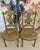 Louis XVI Carved and Gilded Wooden Musicians Chairs, Set of 2 For Sale - Image 3 of 5