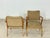 Wood Vintage Armchairs, 1960s, Set of 2 For Sale - Image 7 of 11