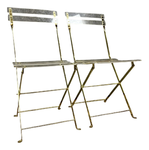 Vintage Folding Chairs by Yonel Lebovici and Bernard Berthet for Marais, 1970s