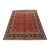Tabriz Rug 10’2” X 11’5” Red Wool Vintage Traditional Hand-Knotted Carpet For Sale