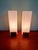 Wood Teak and Satin White Opaline Wall Lights by Louis Kalff for Philips, 1960s, Set of 2 For Sale - Image 7 of 17