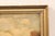 Brown European Riverside Village Painting, 19th C For Sale - Image 8 of 13