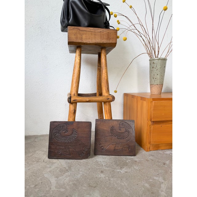 Antique Wooden Engraving, 1900, Set of 2 For Sale - Image 15 of 18