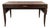 Late 20th Century Eric Brand for Mulholland Brothers Leather Top Campaign Writing Desk For Sale