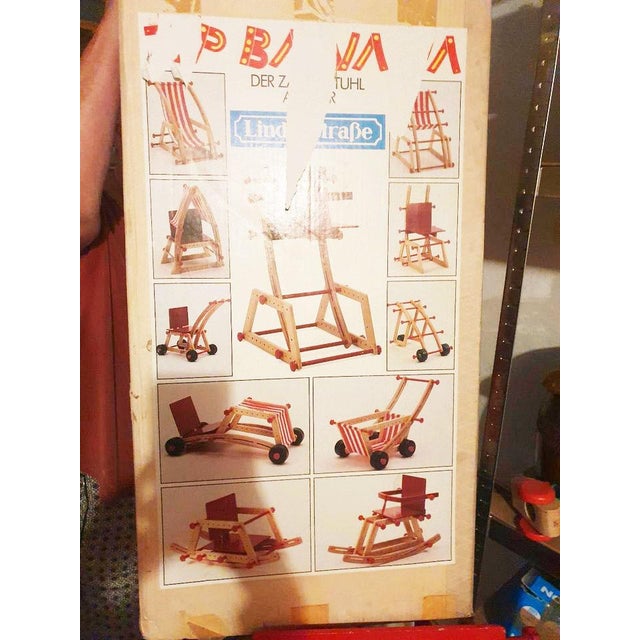 Top banana child high chair 'der zauberstuhl aus der lindenstraße' by benno zimmermann, germany ca 1987 this...