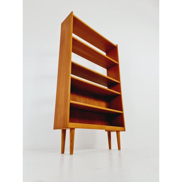 Vintage Danish Freestanding Book Case in Teak by Johannes Sorth, 1960s For Sale - Image 6 of 11