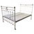Gold Victorian Brass and Iron Double Bed For Sale - Image 8 of 8