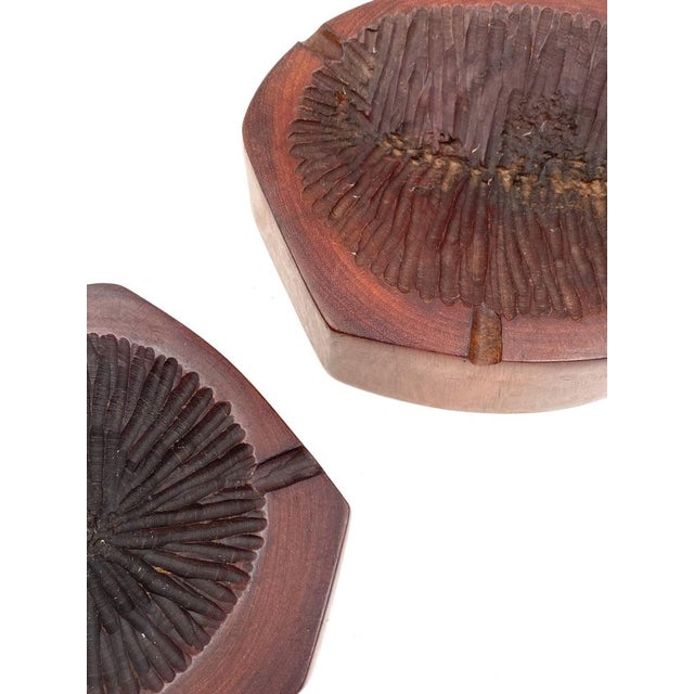 Modern Wood Ashtrays, France, 1970s, Set of 2 For Sale - Image 11 of 18