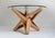 Mid-Century Modern "Lock" Caramel Naturel Bamboo Coffeetable For Sale - Image 3 of 12