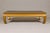Gold Gold Lacquered Ming Dynasty Style Chow Leg Coffee Table with Carved Apron For Sale - Image 8 of 12