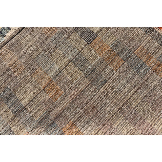 Keivan Woven Arts Modern Abstract Rug, Colorful Design 7' X 9'6 For Sale - Image 12 of 12