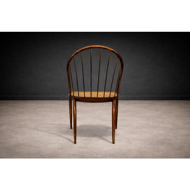 Curva Chair in Rosewood & Caning, Joaquim Tenreiro, 1960s For Sale - Image 9 of 14