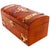 A handsome Victorian era burl wood tea caddy retaining much of its interior silvering. The exterior is adorned with...