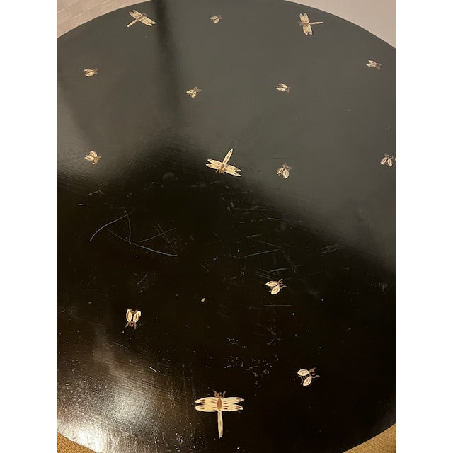 Mid 20th Century Italian Hand-Painted Tole Table Topper For Sale - Image 4 of 12