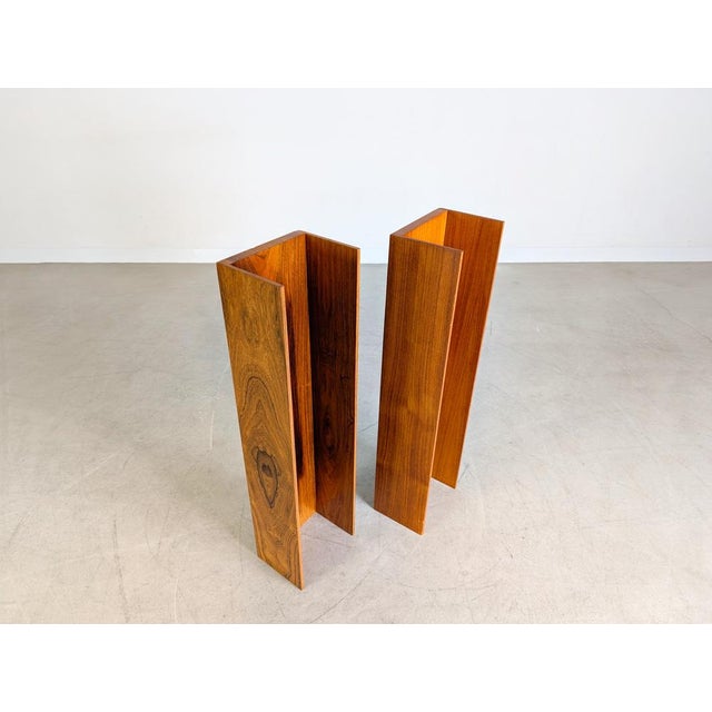 Wilhelm Renz Mid-Century Wall Shelf in Teak by Wilhelm Renz For Sale - Image 4 of 11