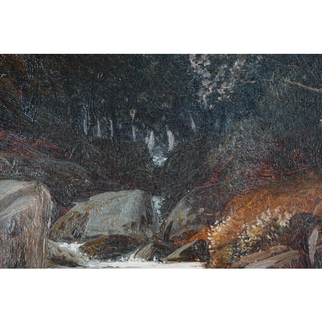 Impressionist 19th Century Original Oil English Landscape -- Kentmere, Lake District by Clarence Henry Roe For Sale - Image 3 of 6