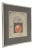 Vintage Italian Mario Logli Futurist Fornasetti Style Celestial Work of Art Framed, 1950's For Sale