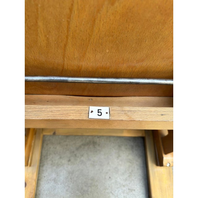 East German Theatre Chair, 1960s For Sale - Image 11 of 11