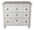 Swedish Gustavian Style Painted Chest of Drawers with Grey Top, circa 1880 For Sale