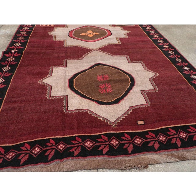 Galerie Shabab Collection Mid-20th Century Turkish Anatolian Tribal Carpet For Sale In New York - Image 6 of 8
