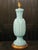 Blue Lamp in Light Blue with Leaves and Textures from Manises, 1970s For Sale - Image 8 of 8