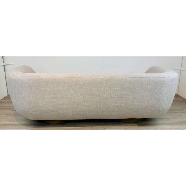 Modern Beige Sofa For Sale In Atlanta - Image 6 of 7