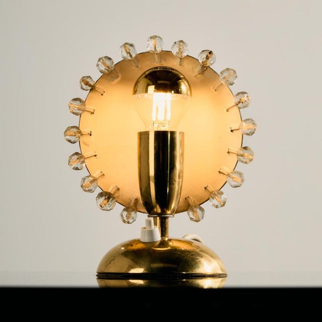 Brass Table Lamps by Rupert Nikoll, 1950s, Set of 2 For Sale - Image 6 of 8