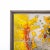 Modernist Ceramic Tile Wall Plaque of Sunflowers Signed Gilbert Valentin For Sale - Image 4 of 13