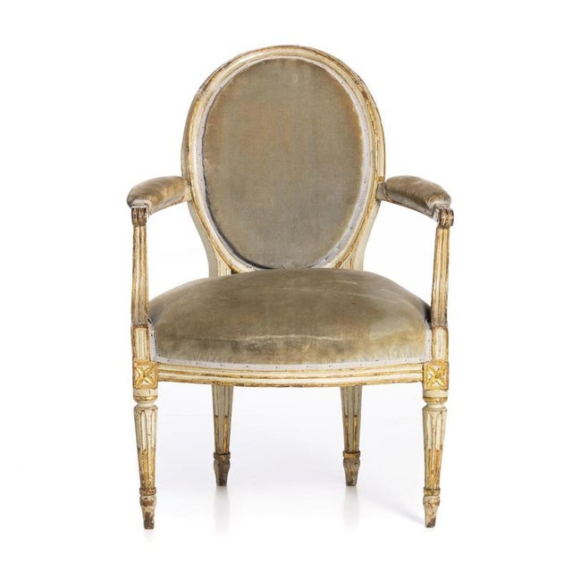 Portuguese Wooden Armchair, 19th Century For Sale - Image 6 of 6