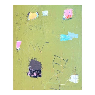 Sarah Trundle, Contemporary Abstract Mixed Media Collage, "Objectively" For Sale