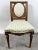 Vintage French Louis XVI Style Oak Side Chairs, Carved Cameo Back, Pair For Sale - Image 4 of 15