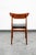 1960s Mid Century Danish Modern Dining Chairs Black Leather Set 2 Pair Teak Elgaard Nm For Sale In Sacramento - Image 6 of 12