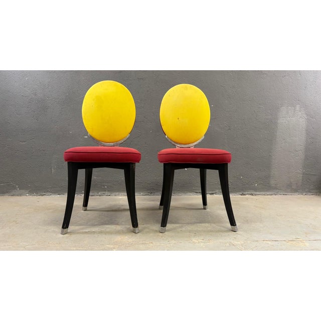 Bentwood Chairs with Vienna Straw Seat by Thonet for Herbatschek, Poland, 1960s, Set of 2 For Sale - Image 6 of 17