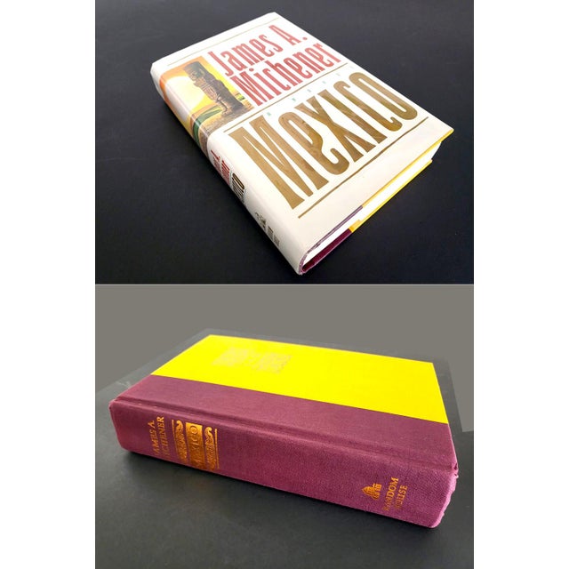 White 1992 First Edition Book, "Mexico", by James Michener For Sale - Image 8 of 10
