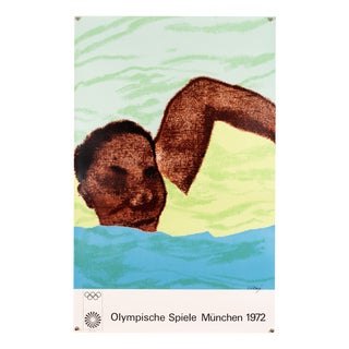 Serigraph Olympics 1972 Poster from R. B. Kitaj, 1971 For Sale