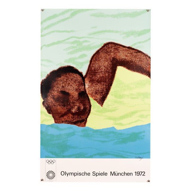Serigraph Olympics 1972 Poster from R. B. Kitaj, 1971 For Sale