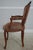 French Set of 8 French Style Carved Upholstered Dining Room Chairs For Sale - Image 3 of 18