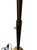 Transitional Late 20th Century Attributed to Baker Adjustable Brass & Leather Pharmacy Floor Lamp For Sale - Image 3 of 5